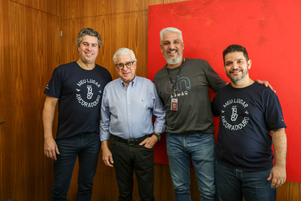 Juarez Cintra Neto, Juarez Cintra Filho, Marcelo Rolim e Rafael Tobias