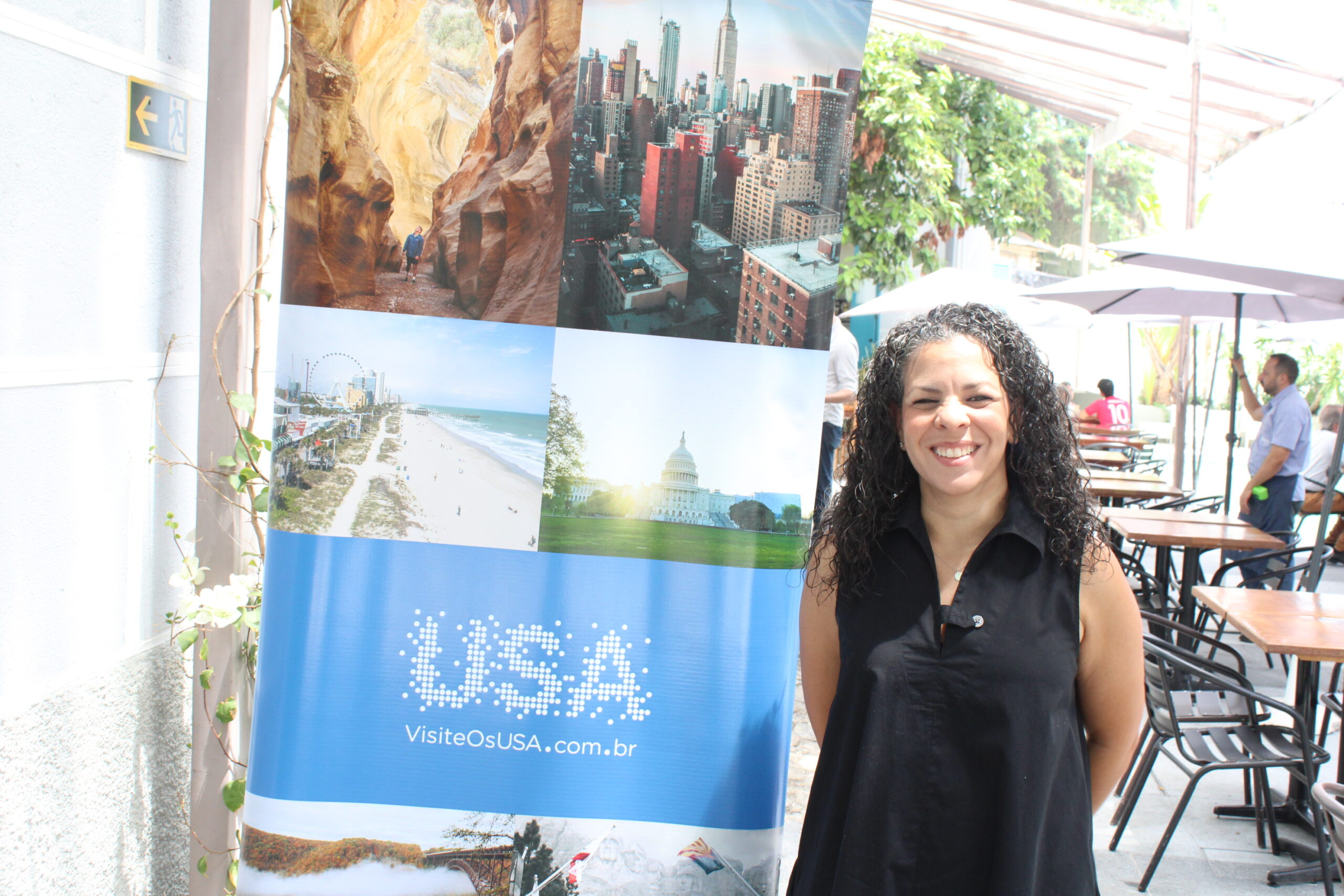 Lisa Tejeda, gerente Global Trade Latam do Brand USA Lisa Tejeda, gerente Global Trade Latam do Brand USA
