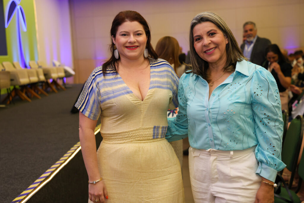 Marília Patriota, presidente da Abav PB, e Eliza Virginia, deputada Federal da Paraíba