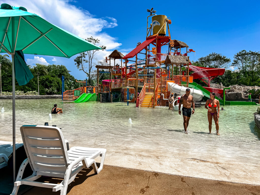O Blue Park conta com uma área infantil, onde pais e crianças podem se divertir juntos O Blue Park conta com uma área infantil, onde pais e crianças podem se divertir juntos