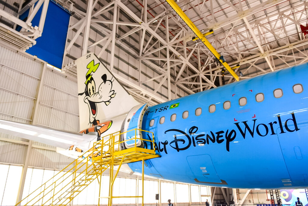 O avião do Pateta é o quinto a integrar a Frota Mais Mágica do Mundo