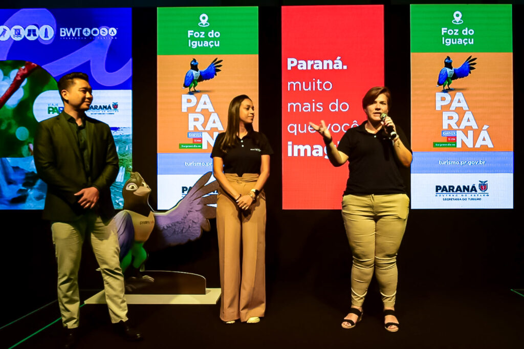O time de executivos do Wish deu as boas-vindas aos agentes de viagens do Integra BWT
