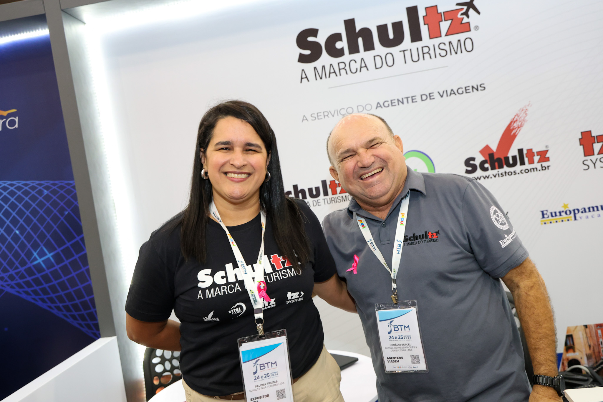 Paloma Freitas e Horácio Betcel, da Schultz Paloma Freitas e Horácio Betcel, da Schultz