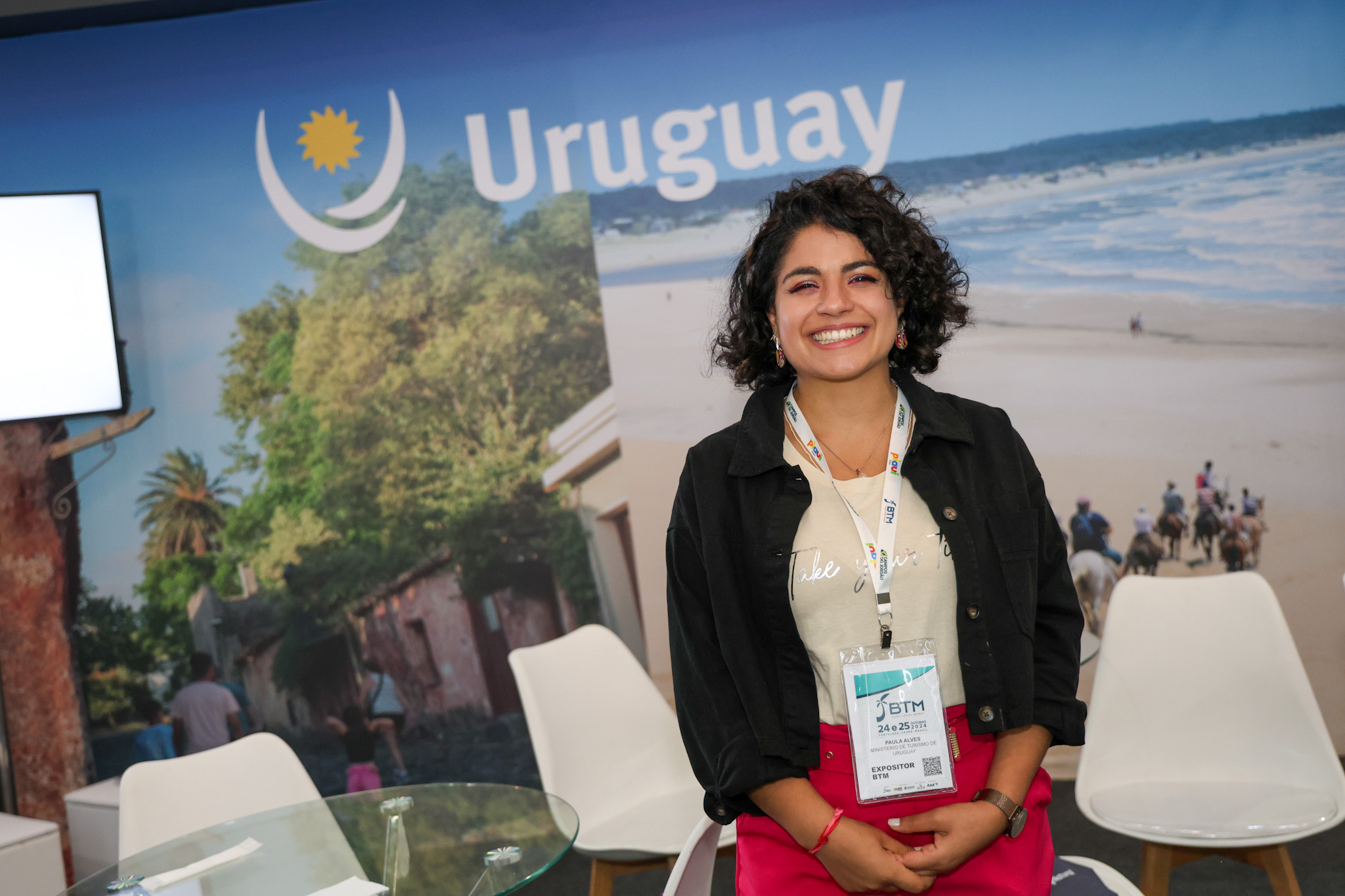 Paula Alves, do Ministério do Turismo do Uruguai Paula Alves, do Ministério do Turismo do Uruguai