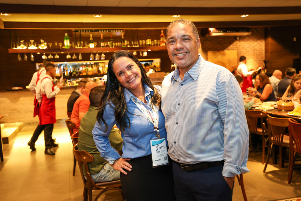 Paula Floriano e Cláudio Jr., do BTM
