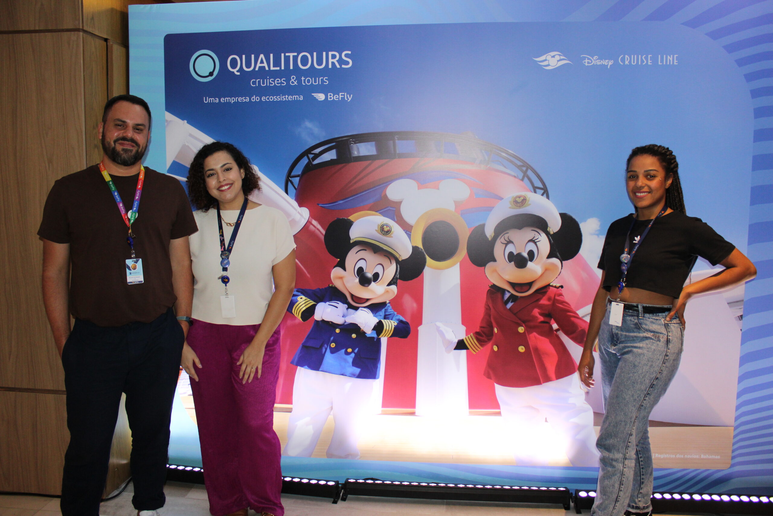Ricardo Amaral, Ana Carolina e Karen Andrade, da Reservia