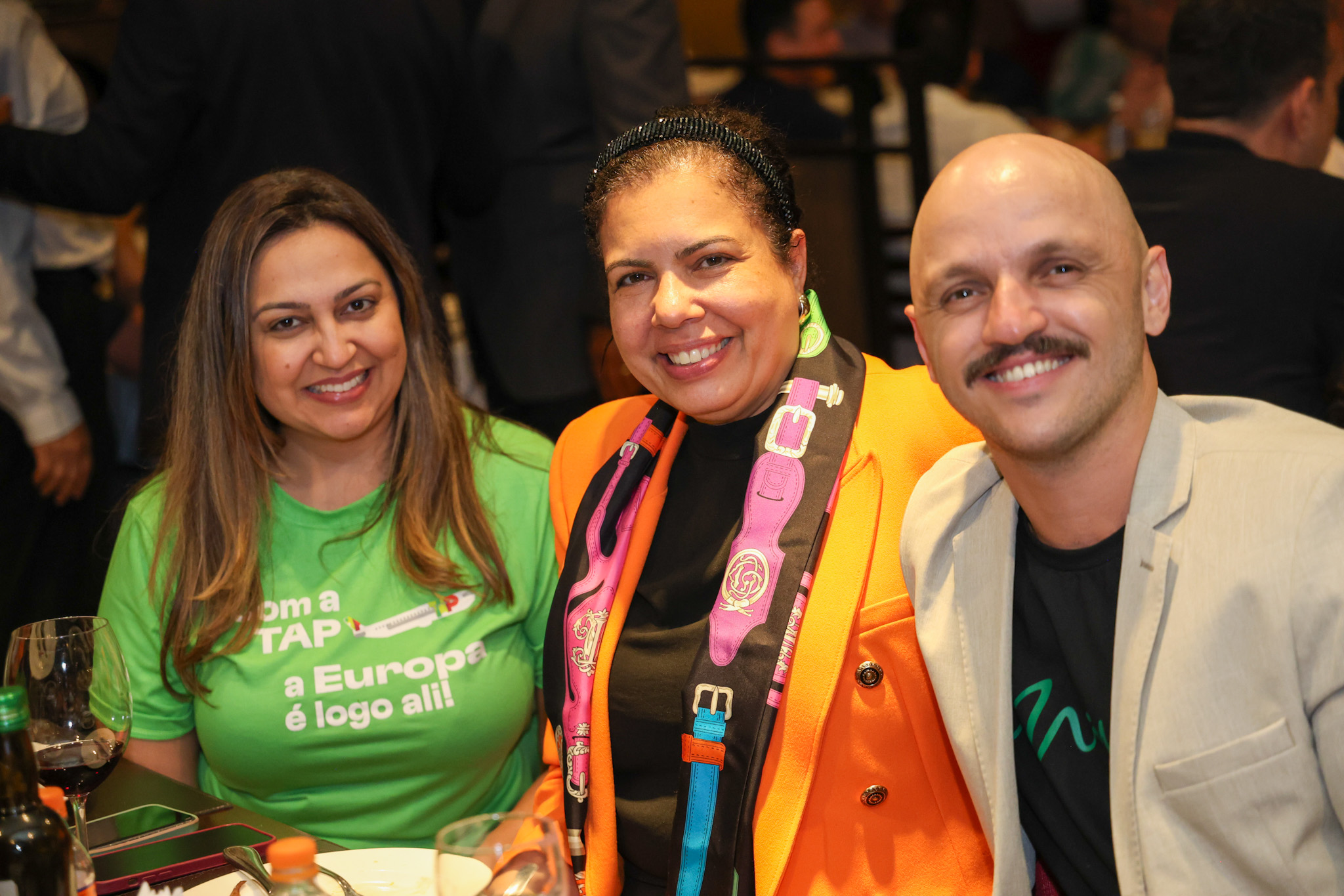 Suelda Vicente, da Tap, Patrícia Moreira e Thiago Ferreira, da Secult-MG Suelda Vicente, da Tap, Patrícia Moreira e Thiago Ferreira, da Secult-MG