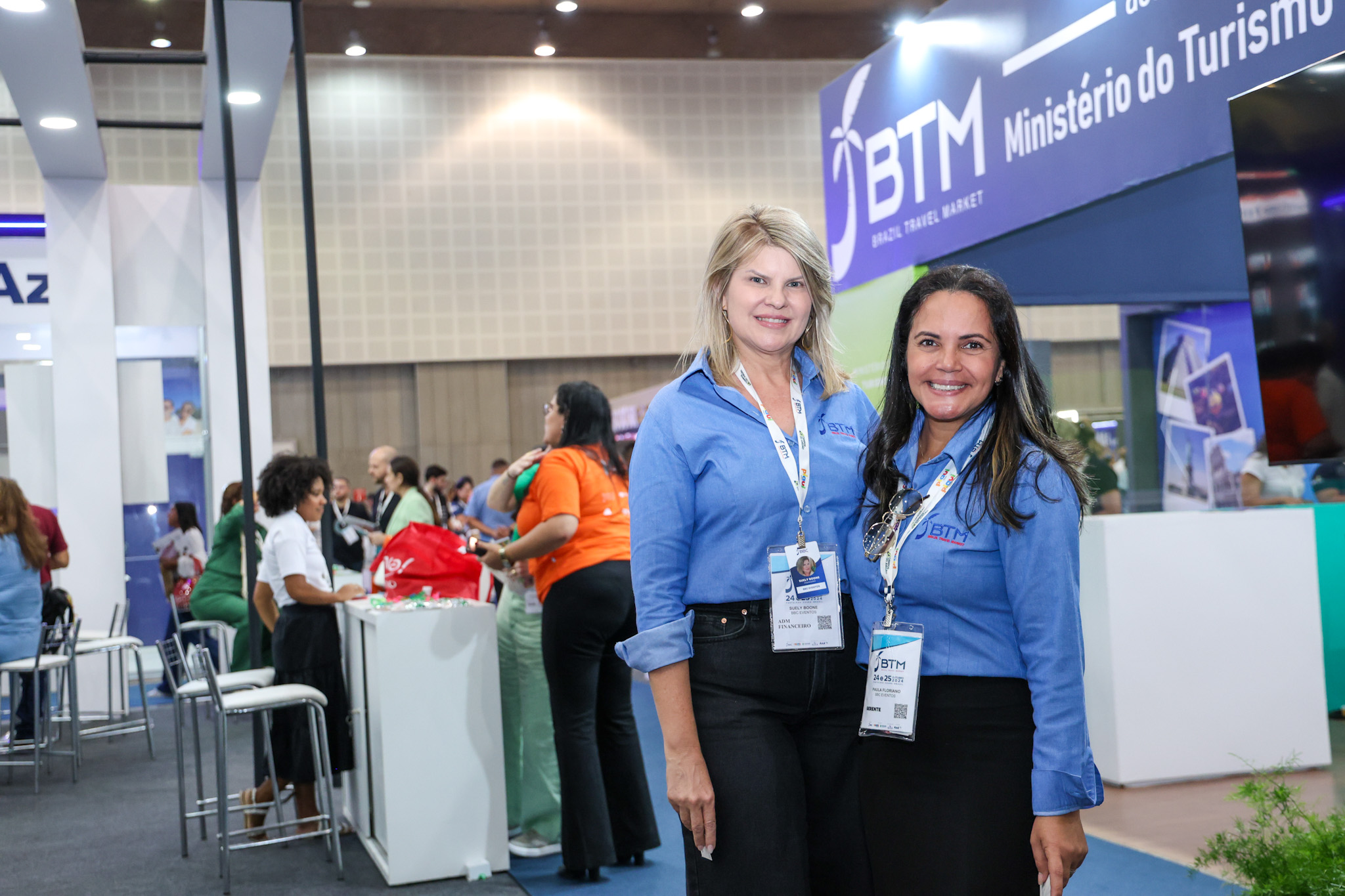 Suely Boone e Paula Floriano, do BTM Suely Boone e Paula Floriano, do BTM