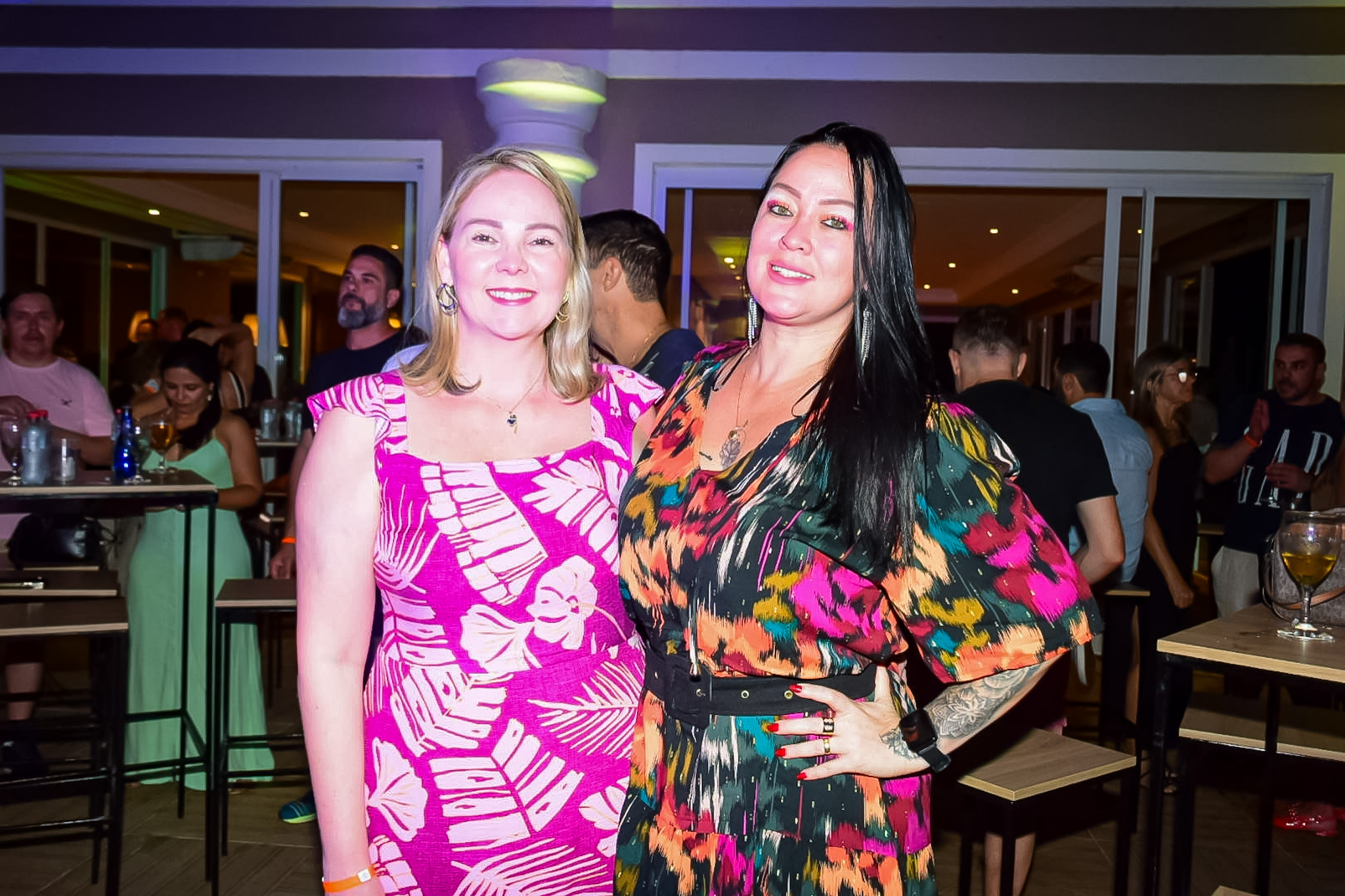 Tiana Lopes, da BWT e Tineia Lopes, da Travel Solution Tiana Lopes, da BWT e Tineia Lopes, da Travel Solution