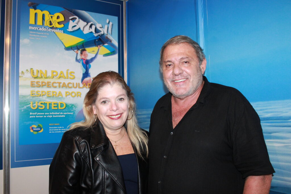 Walter Omar Emilio, e Carmen Ponte, da Tourmed DMC