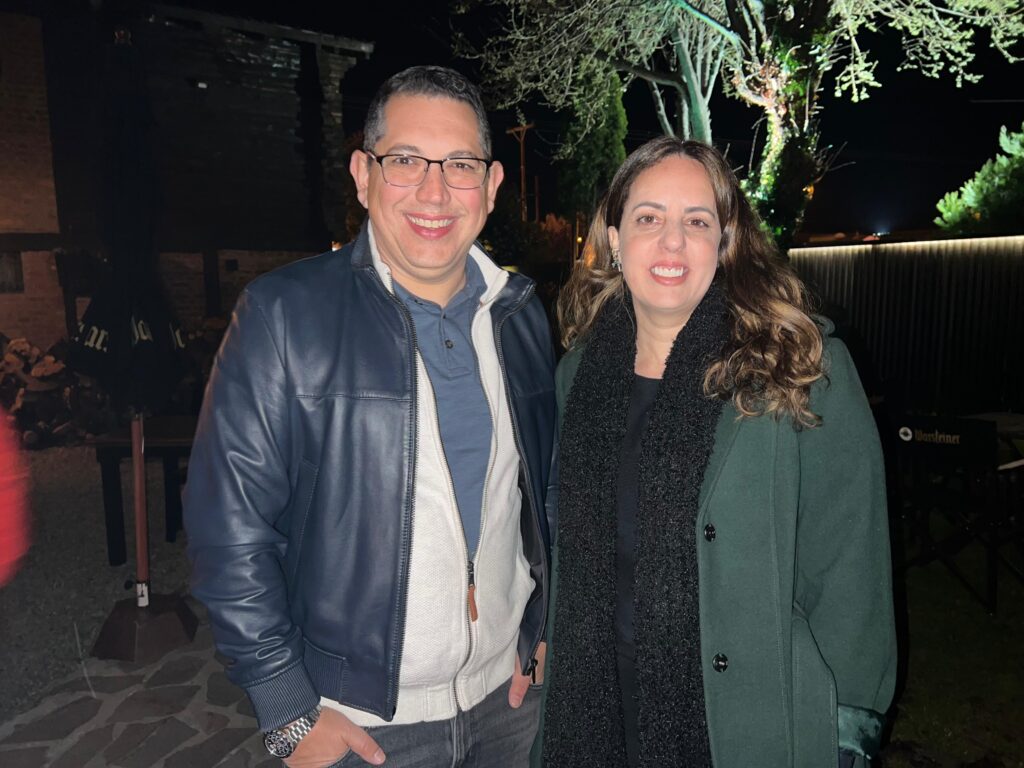 Fabiano Camargo e Marina Figueiredo, da Braztoa
