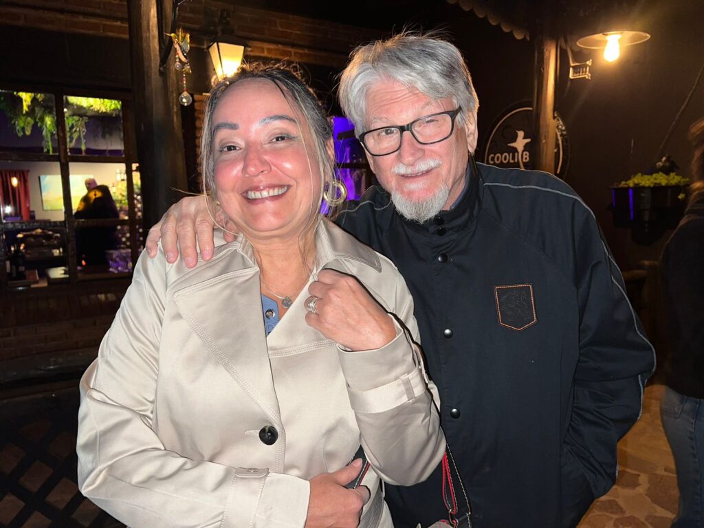 Marcia Pereira e Miguel Andrade, da Transmundi