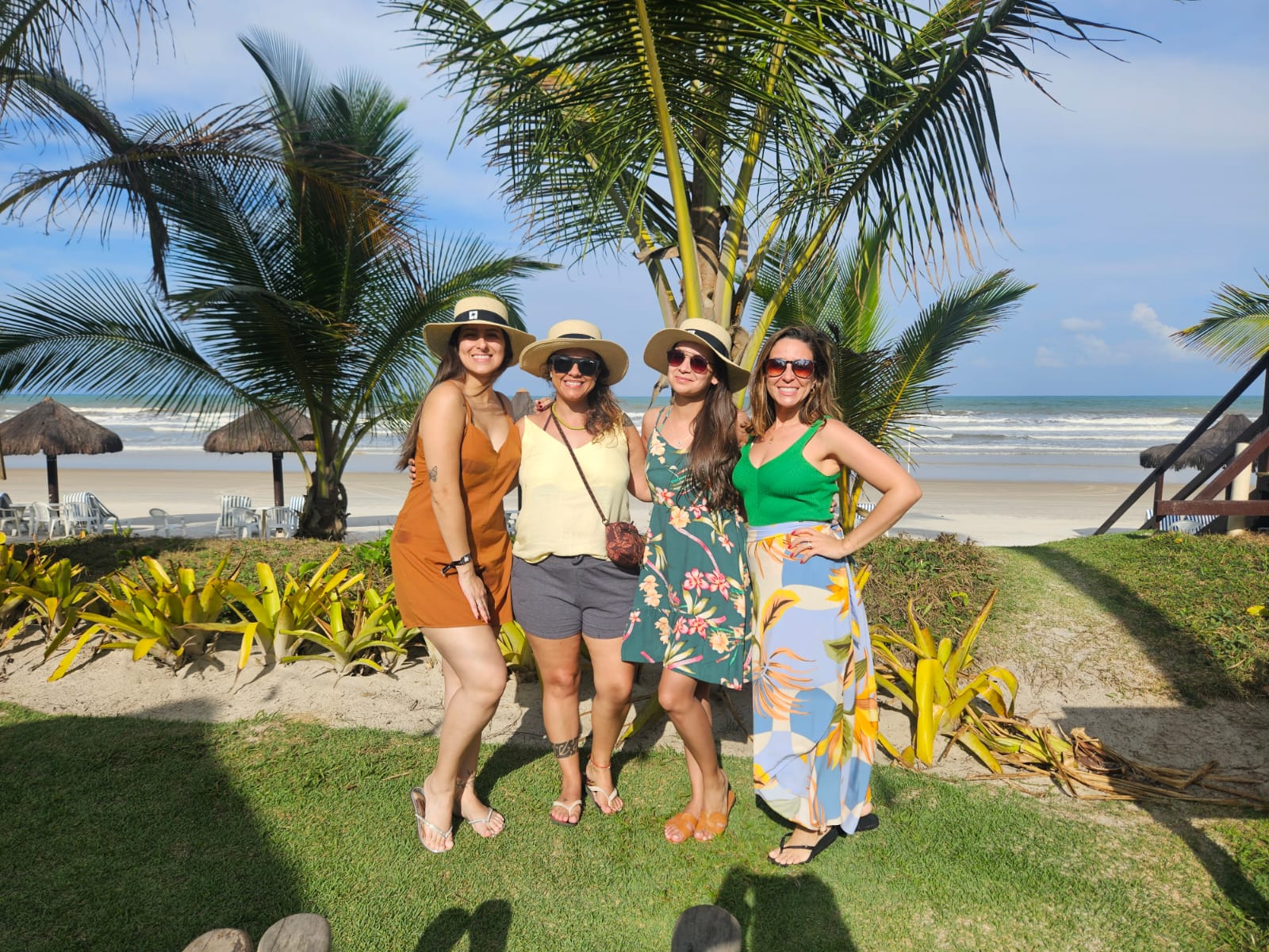 Pamela Pereira, Ana Paula Novaes Rossi, Stella Montoanelli e Giselle Souto Pamela Pereira, Ana Paula Novaes Rossi, Stella Montoanelli e Giselle Souto