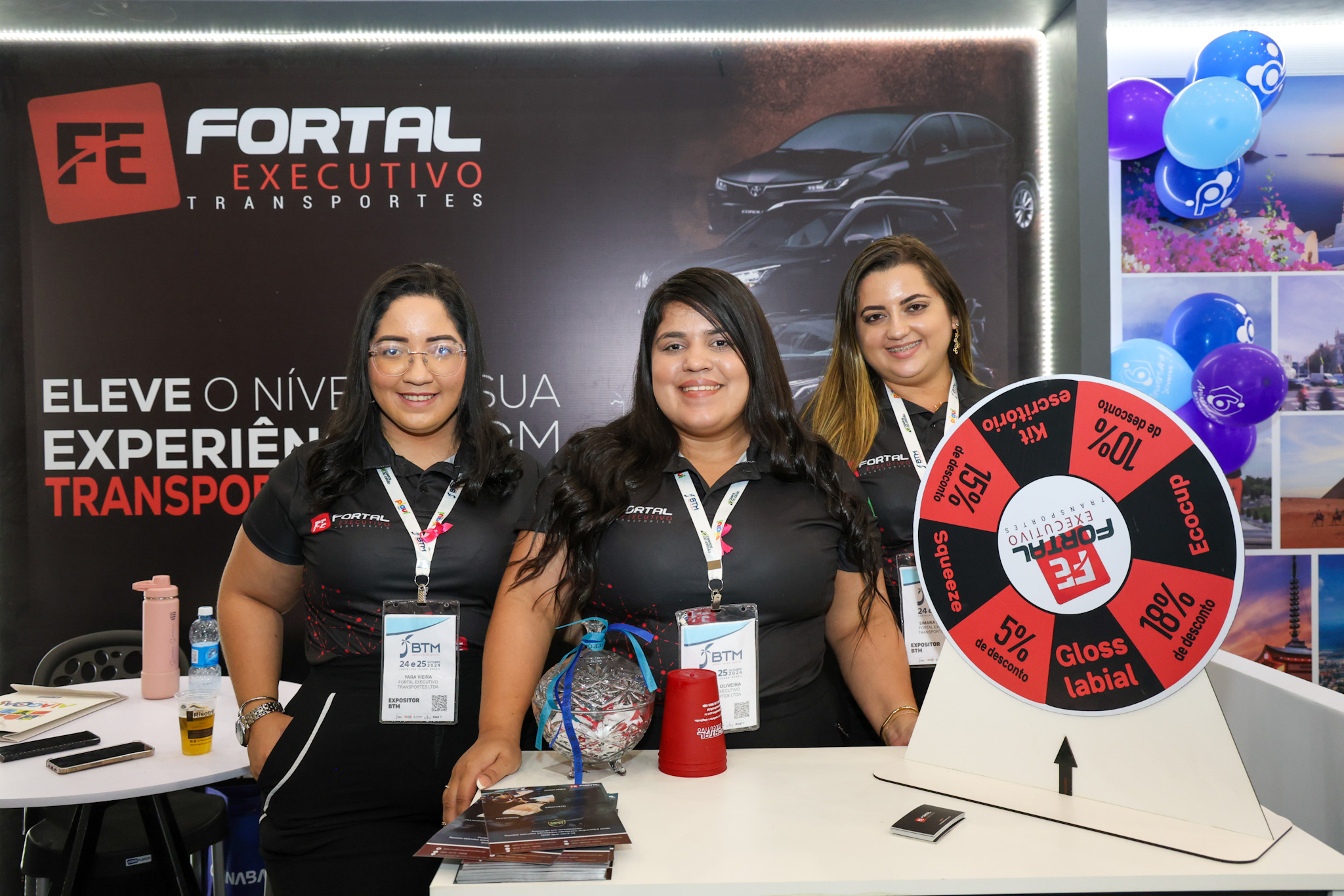 Yara Vieira, Tamires Oliveira e Simara Saraiva, do Fortal Executivo Yara Vieira, Tamires Oliveira e Simara Saraiva, do Fortal Executivo