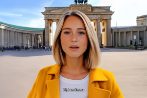Conheça Emma, influenciadora de viagens de IA do turismo alemão