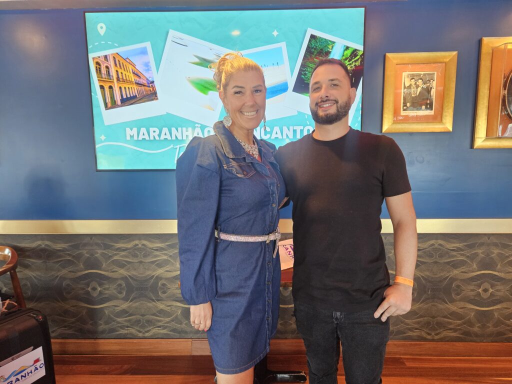Karen Gasparin e Marcello Marassini, da Destino Mundo