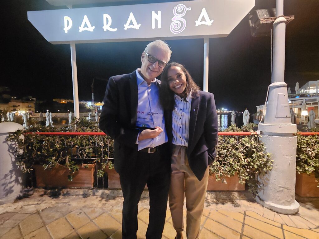 Stephen Coppini e Daniela Almeida Stephen Coppini e Daniela Almeida