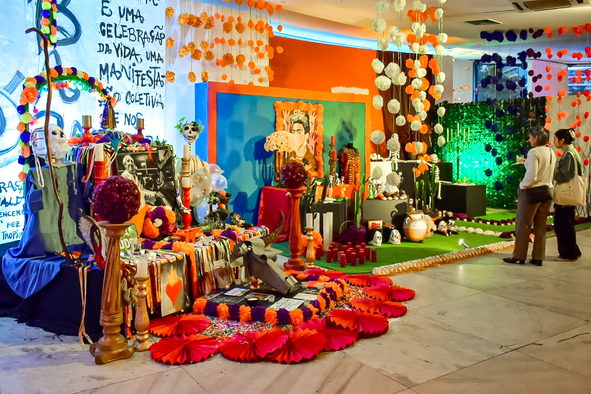 A mostra é um projeto da Secretaria de Educação de São Paulo para divulgar a cultura mexicana