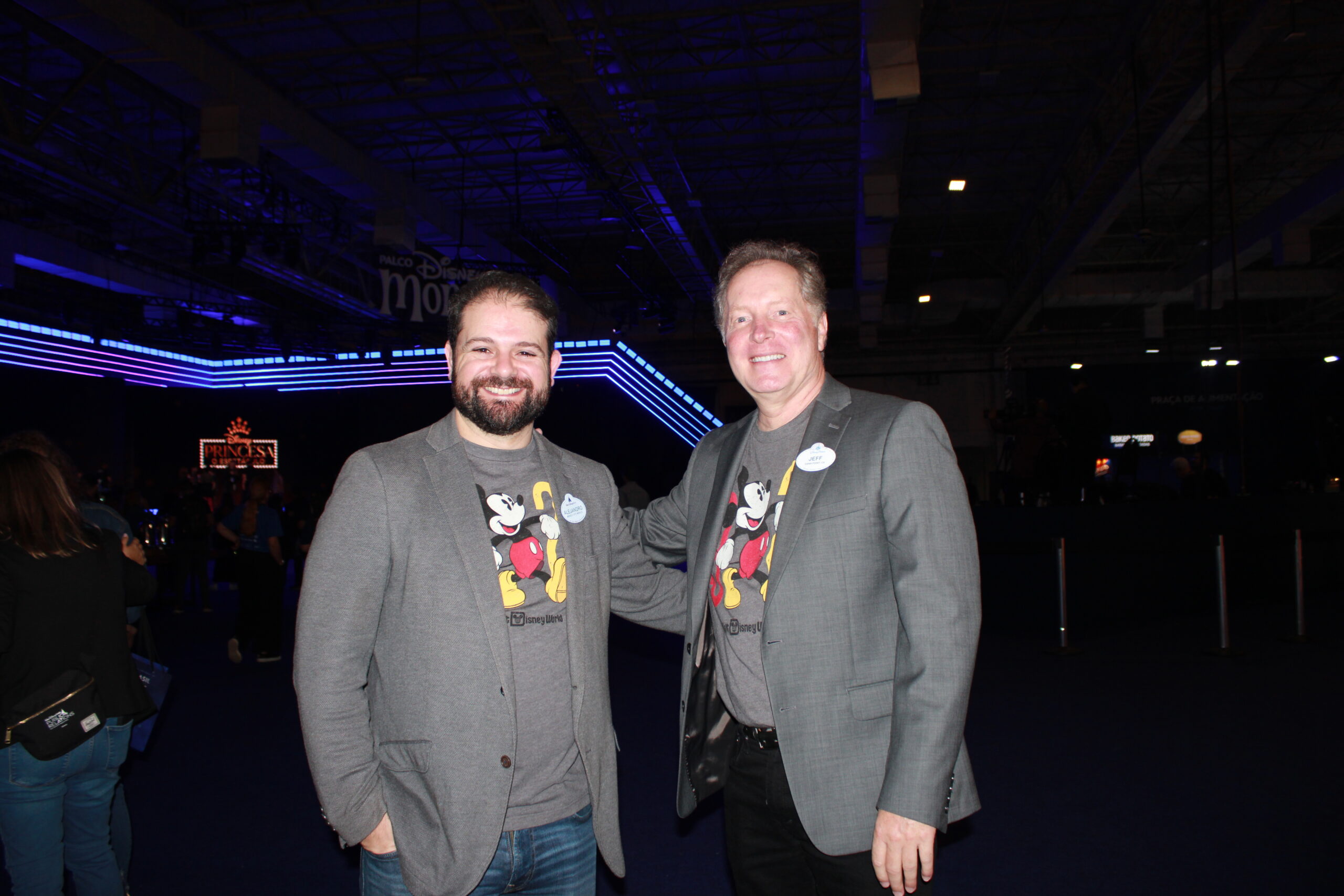 Alexandro Flores e Jeff Van Langeveld, da Disney