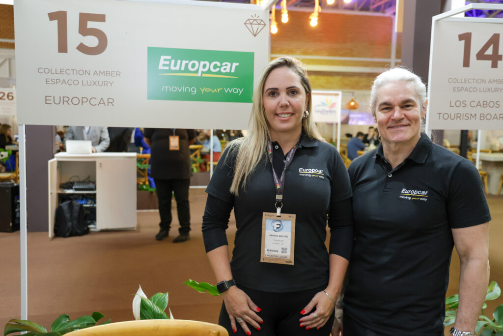 Amanda Mastro e Rodrigo Pereira, da Europcar