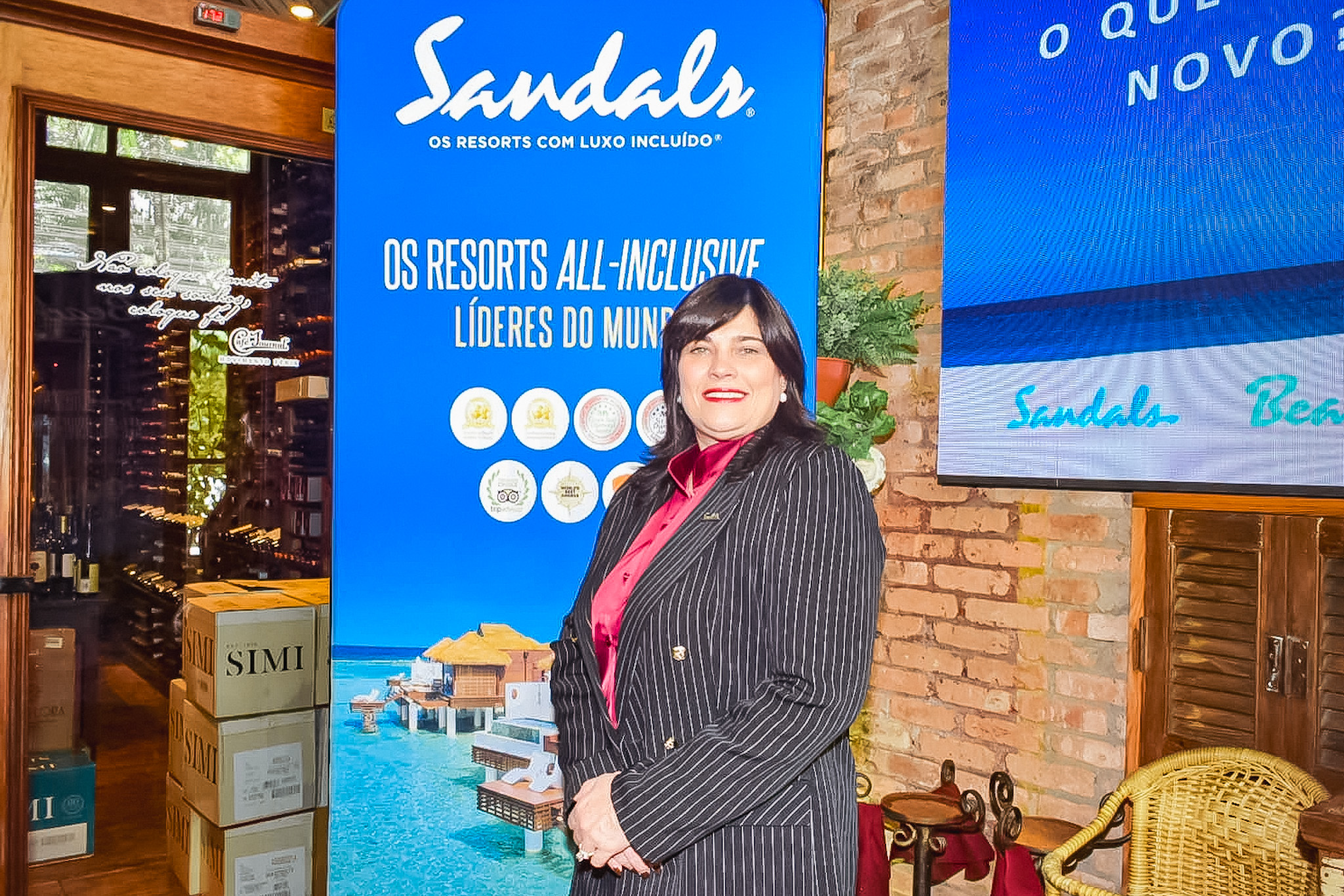 Arlenes Garcia, diretora de Vendas e Marketing para América Latina do Sandals Resorts Arlenes Garcia, diretora de Vendas e Marketing para América Latina do Sandals Resorts