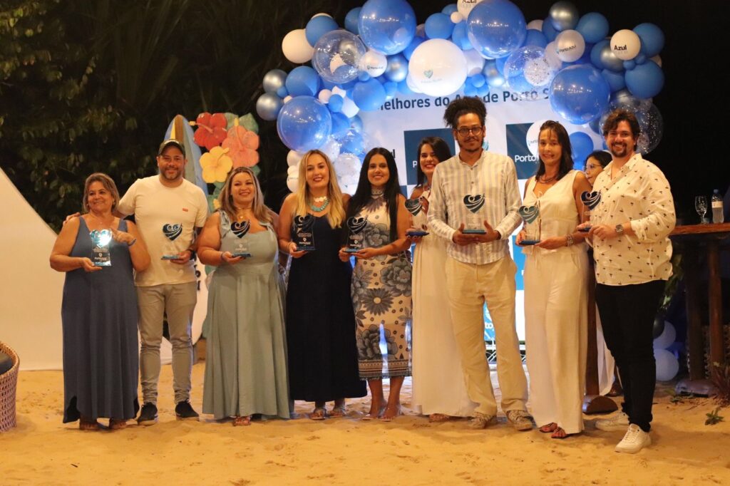 Azul Viagens e Porto Azul entregam Prêmio Rudá aos maiores vendedores de Porto Seguro 1 Azul Viagens e Porto Azul entregam Prêmio Rudá aos maiores vendedores de Porto Seguro