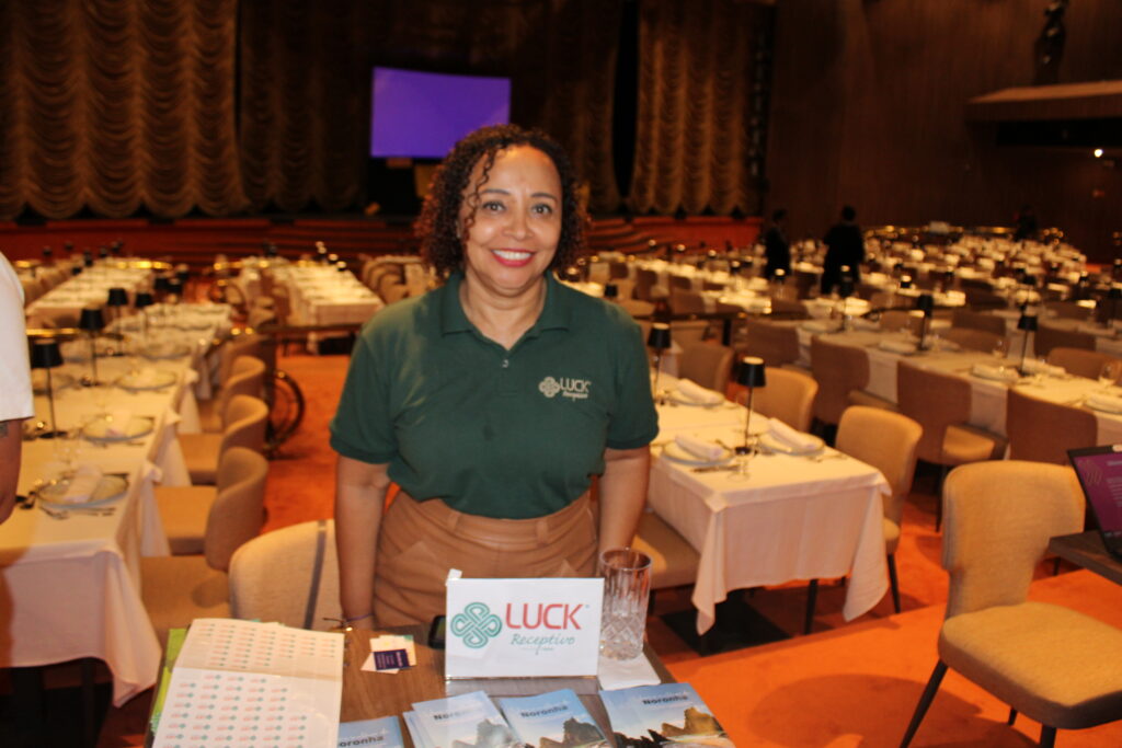 Carmen Mascia, representante do receptivo Luck