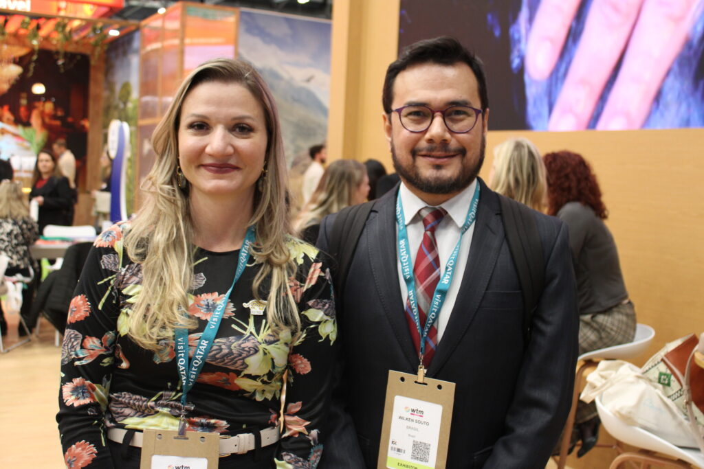 Chintia Marques e Wilken Souto, do MTur