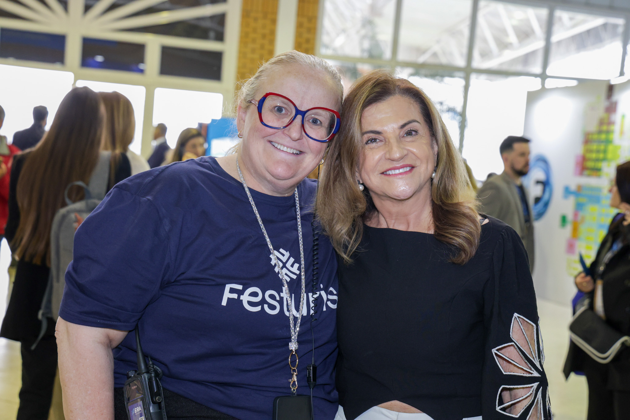 Cristina Petry e Marta Rossi, do Festuris