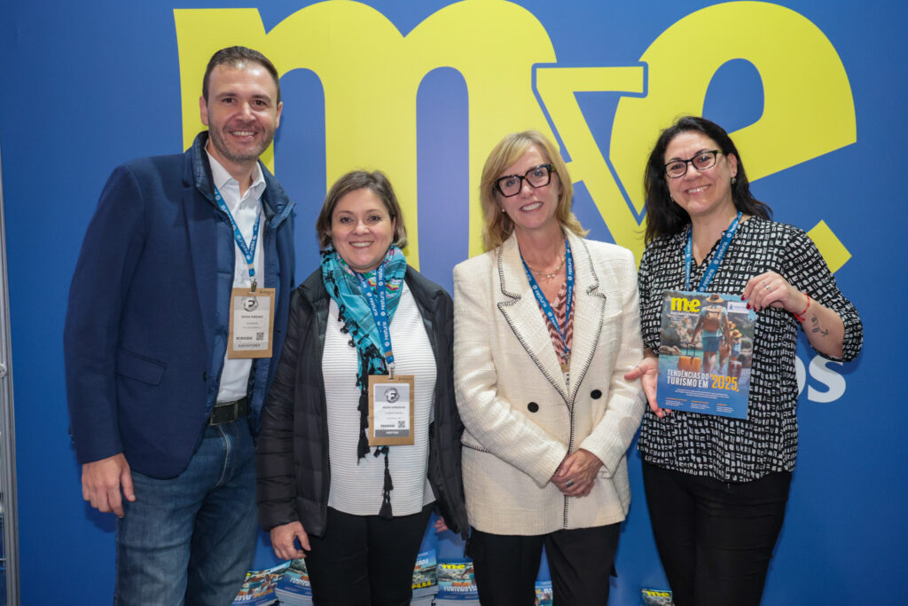 Denis Ribeiro, Nádia Kardouss, Karem Basulto e Lizandra Pajak, da Aviareps