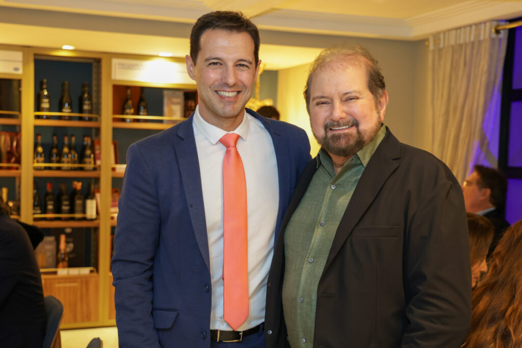 Eduardo Zorzanello, do Festuris, e Guilherme Paulus, empresário e fundador da CVC