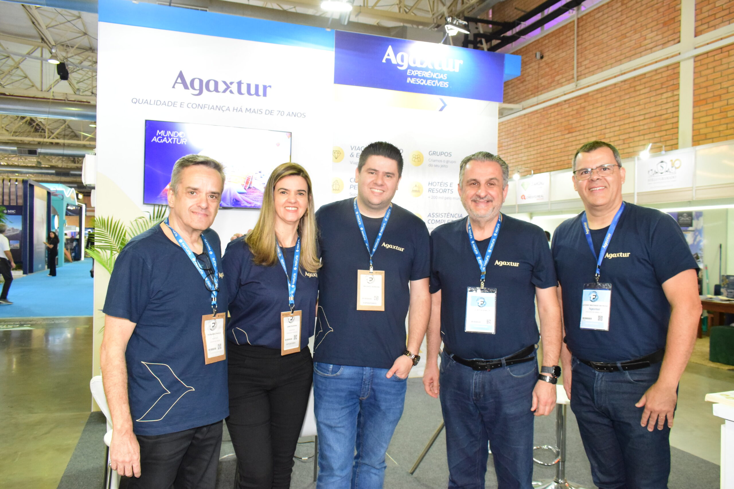 Equipe da Agaxtur no Fetsuris 2024