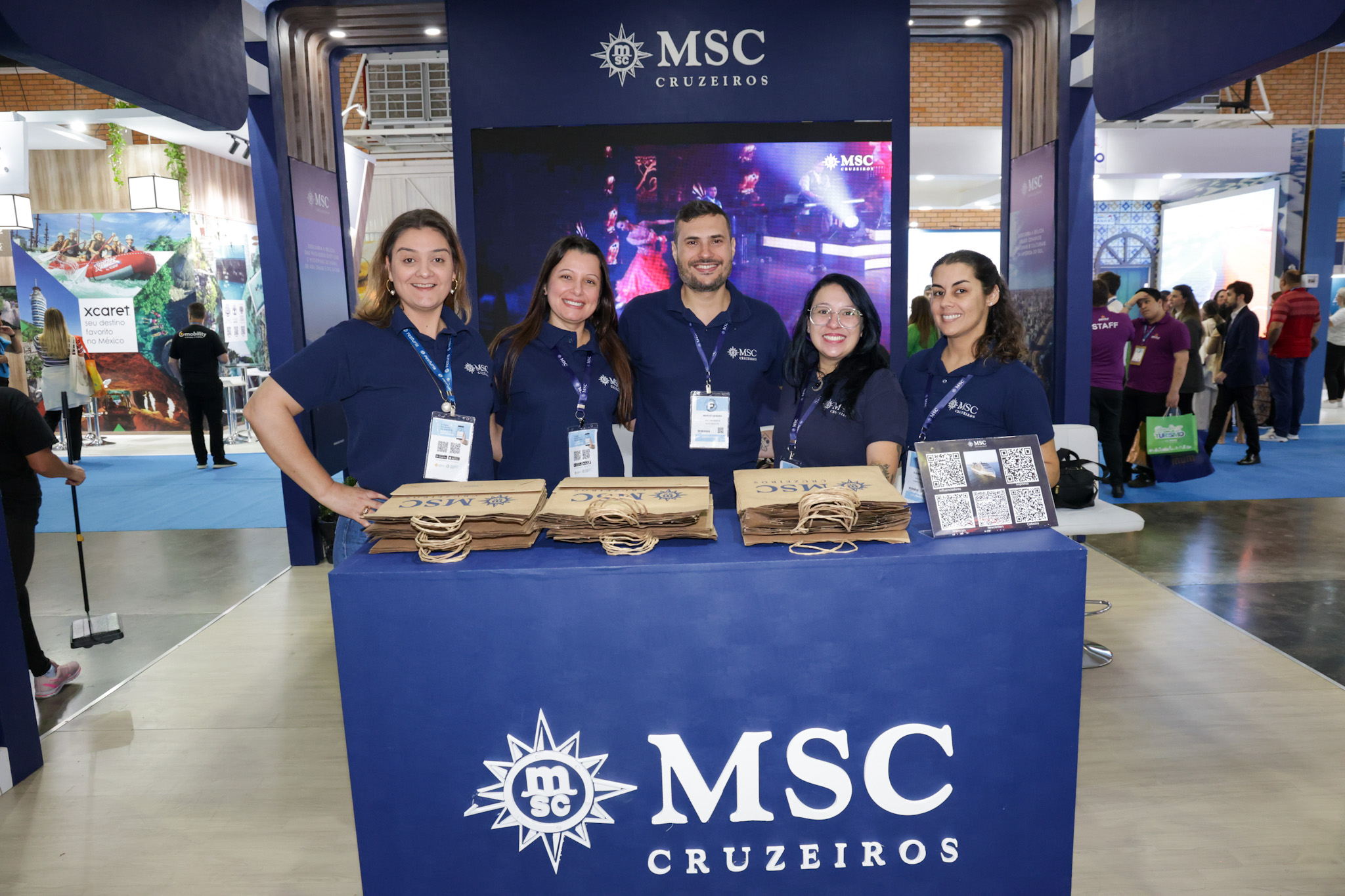 Equipe da MSC Cruzeiros Equipe da MSC Cruzeiros