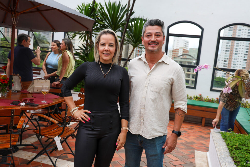 Erica Silva e Ricardo Iamauti, da Localiza