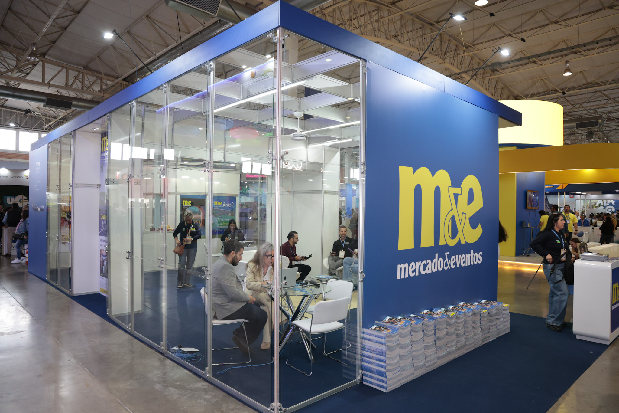 Estande do M&E Estande do M&E