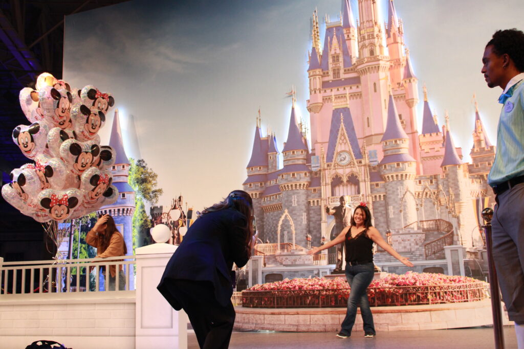 Estande do Magic Kingdom fez sucesso entre os convidados