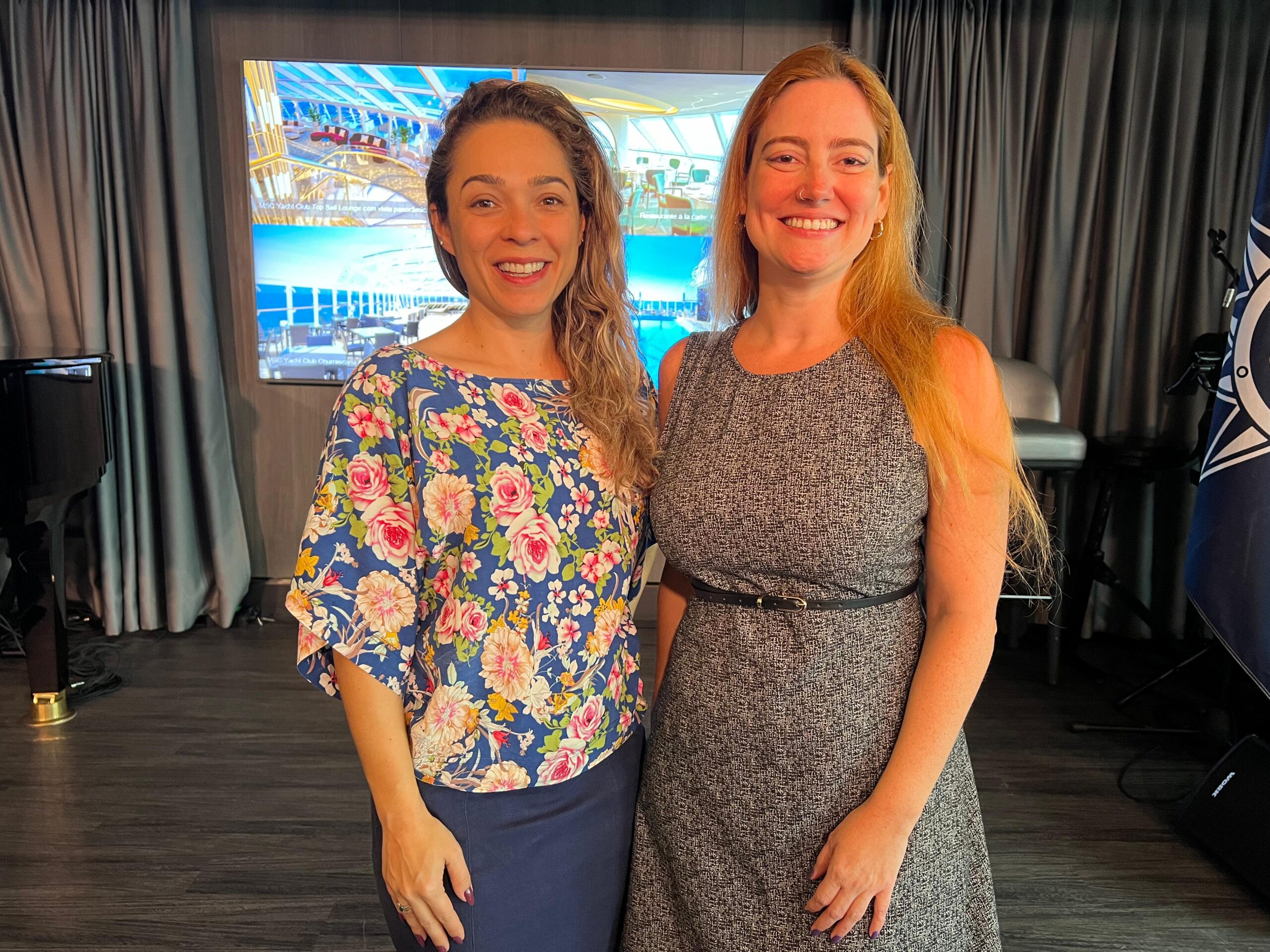Fernanda Zebral e Livia Ribeiro, da MSC