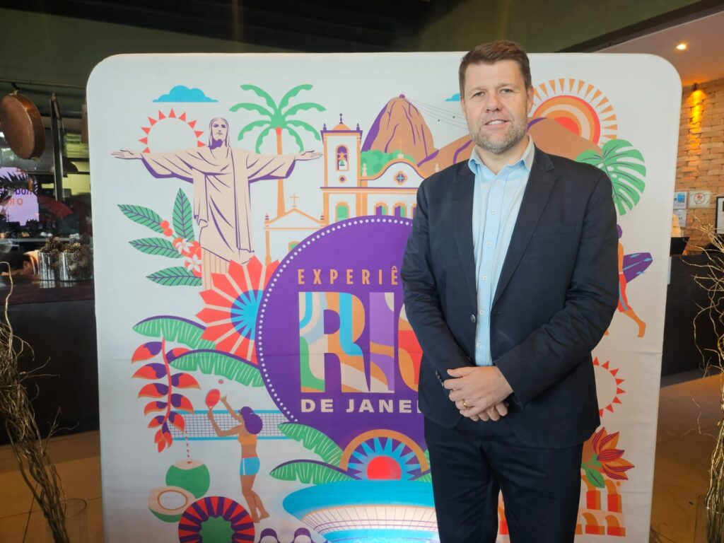 Gustavo Tutuca, secretário de Turismo do Rio de Janeiro