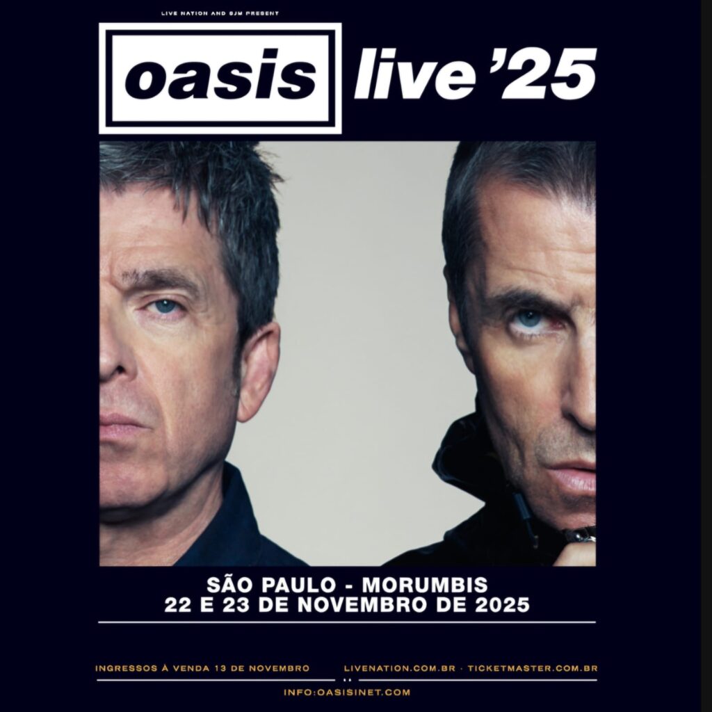 Oasis retorna à América do Sul com a histórica turnê mundial de 2025