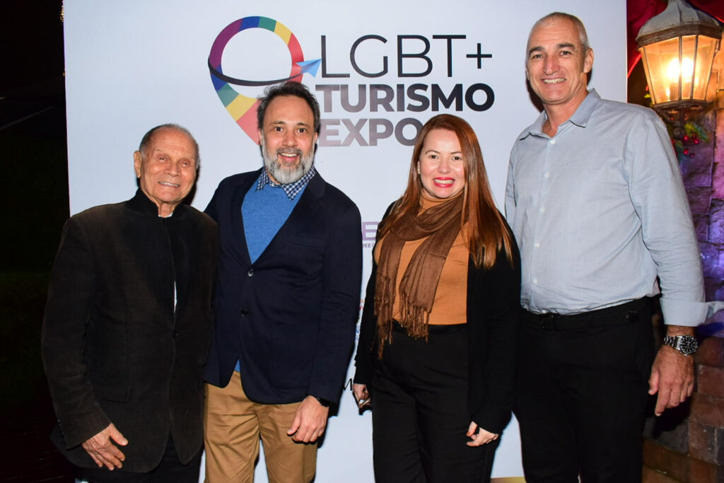 Herly de Jesus, Alex Bernardes, Suelen Cordeiro e Fábio Agualusa