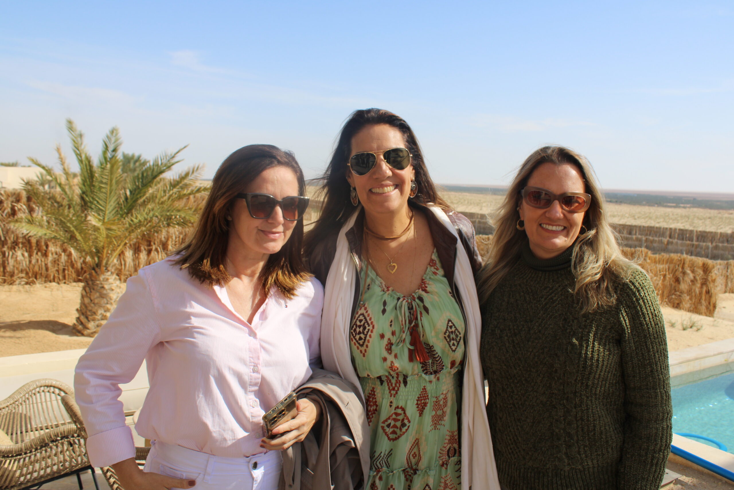Kamila Passos, da Katour Agência de Viagens; Cristiana Chao, da Martha Rio Viagens, e Amanda Vianna, da Fortes Viagens Kamila Passos, da Katour Agência de Viagens; Cristiana Chao, da Martha Rio Viagens, e Amanda Vianna, da Fortes Viagens