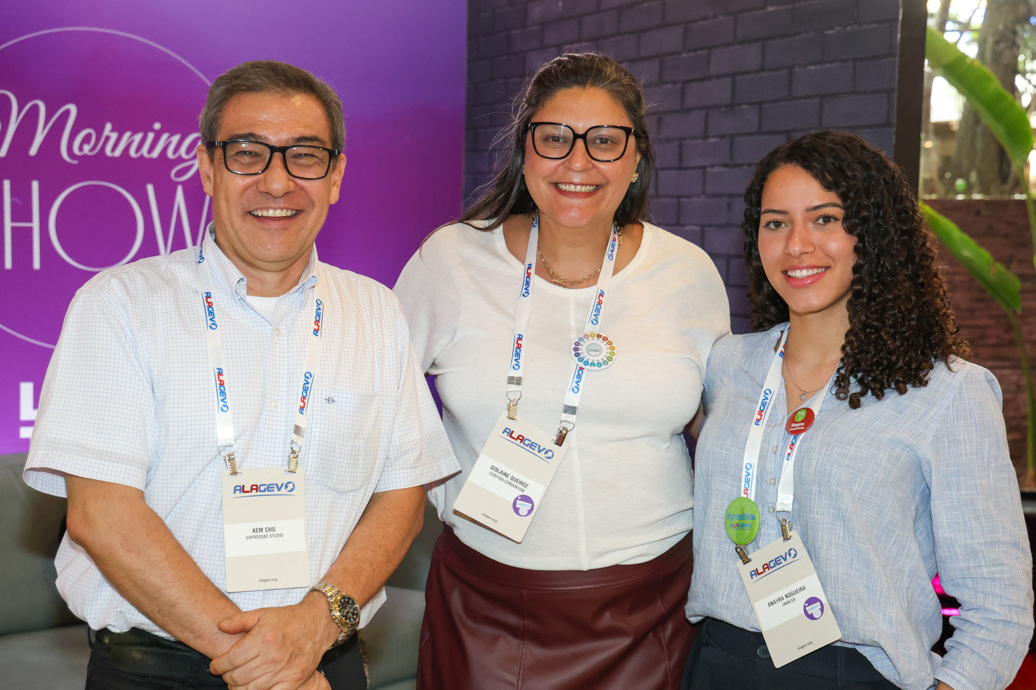 Kem Chu, Gislaine Queiroz, Curitiba Conventiin, e Anayra Nogueira, da Unnter