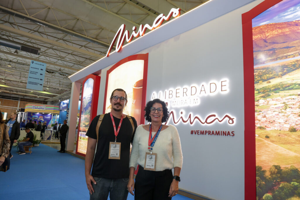 Leonardo Bicalho e Teresa Lemos, da Secult-MG
