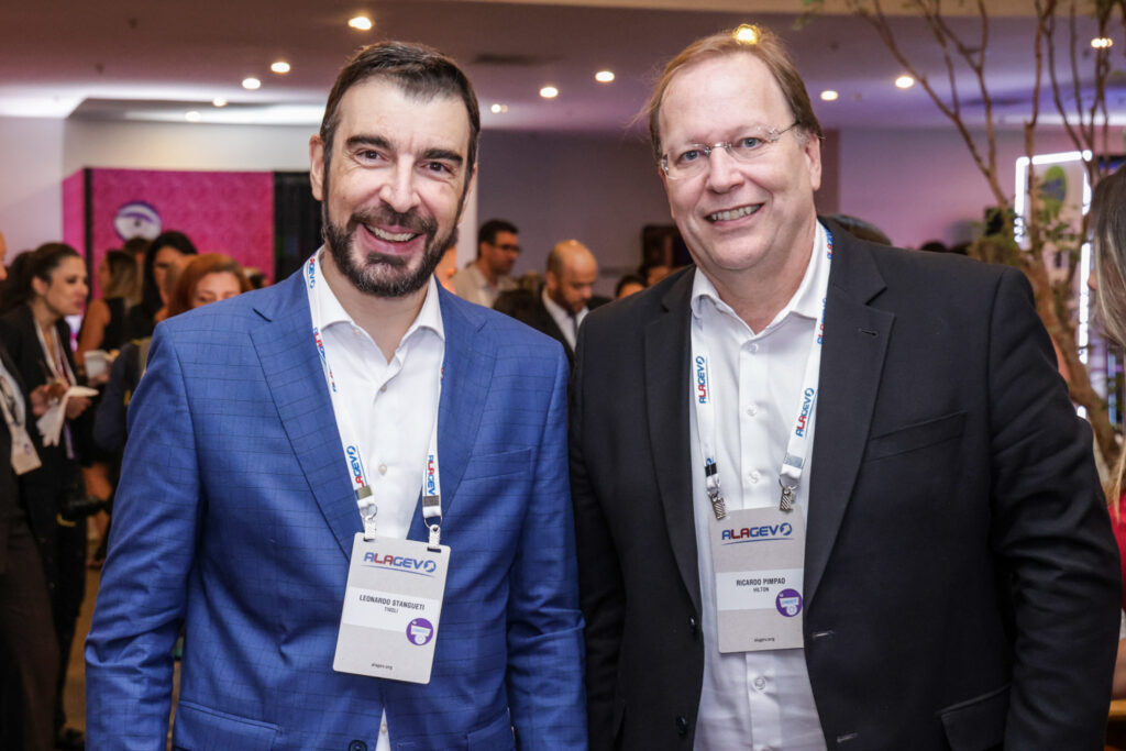 Leonardo Stangueti, do Tivoli Hotel, e Ricardo Pimpao, do Hilton