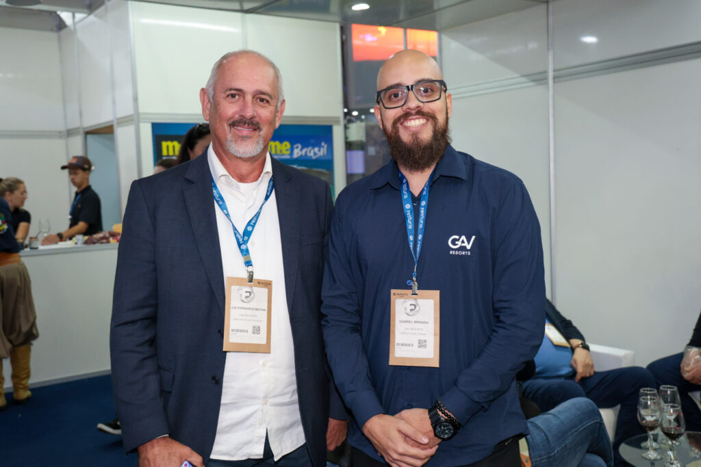 Luiz Fernando Mathia e Gabriel Miranda, da GAV Resorts