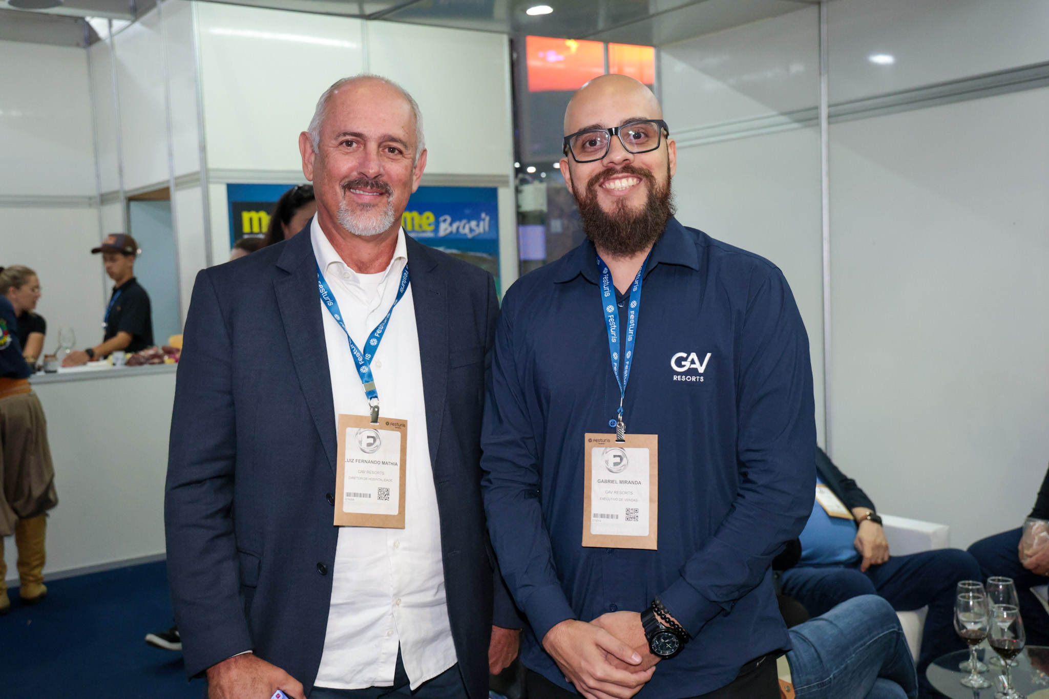 Luiz Fernando Mathia e Gabriel Miranda, da GAV Resorts