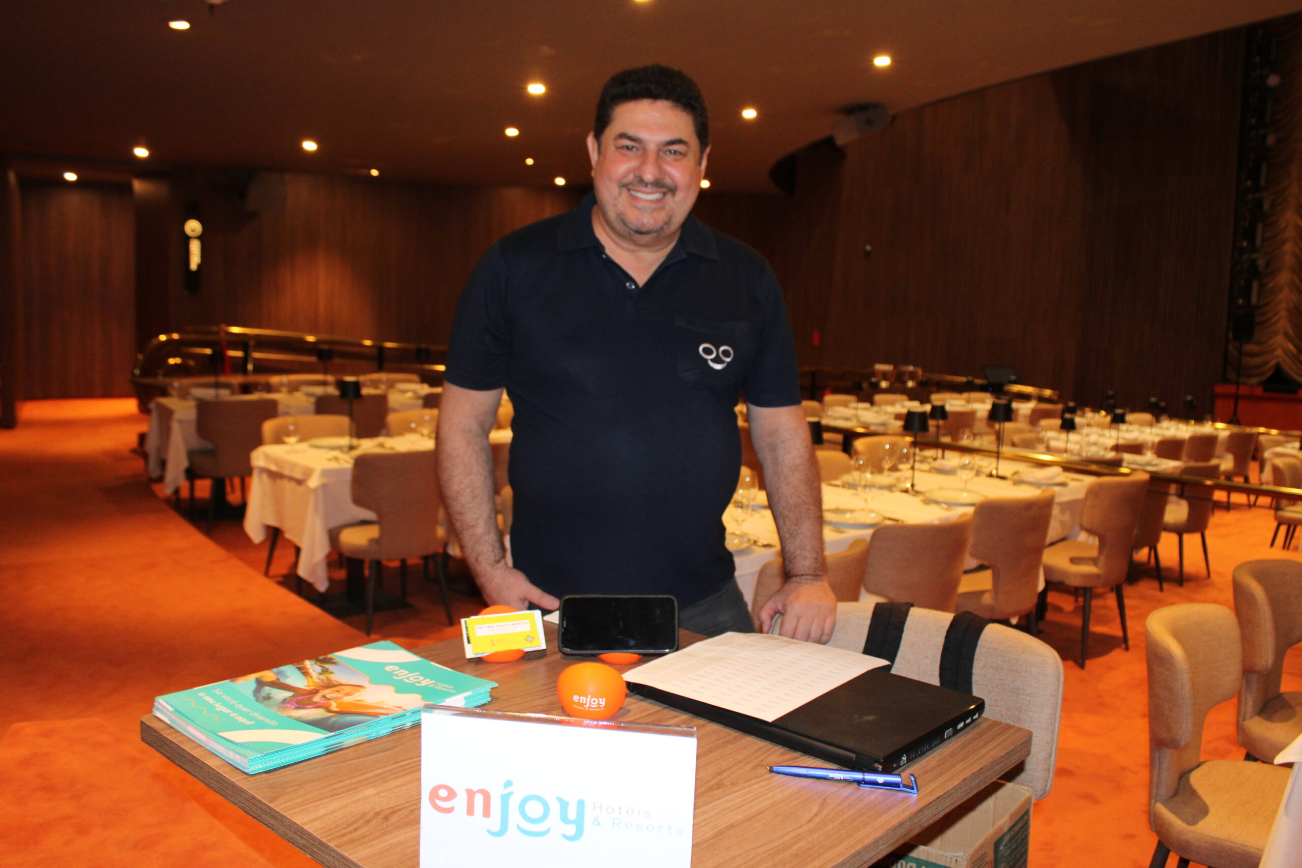 Marcelo Navarro, executivo de Contas da Enjoy Hotéis & Resort