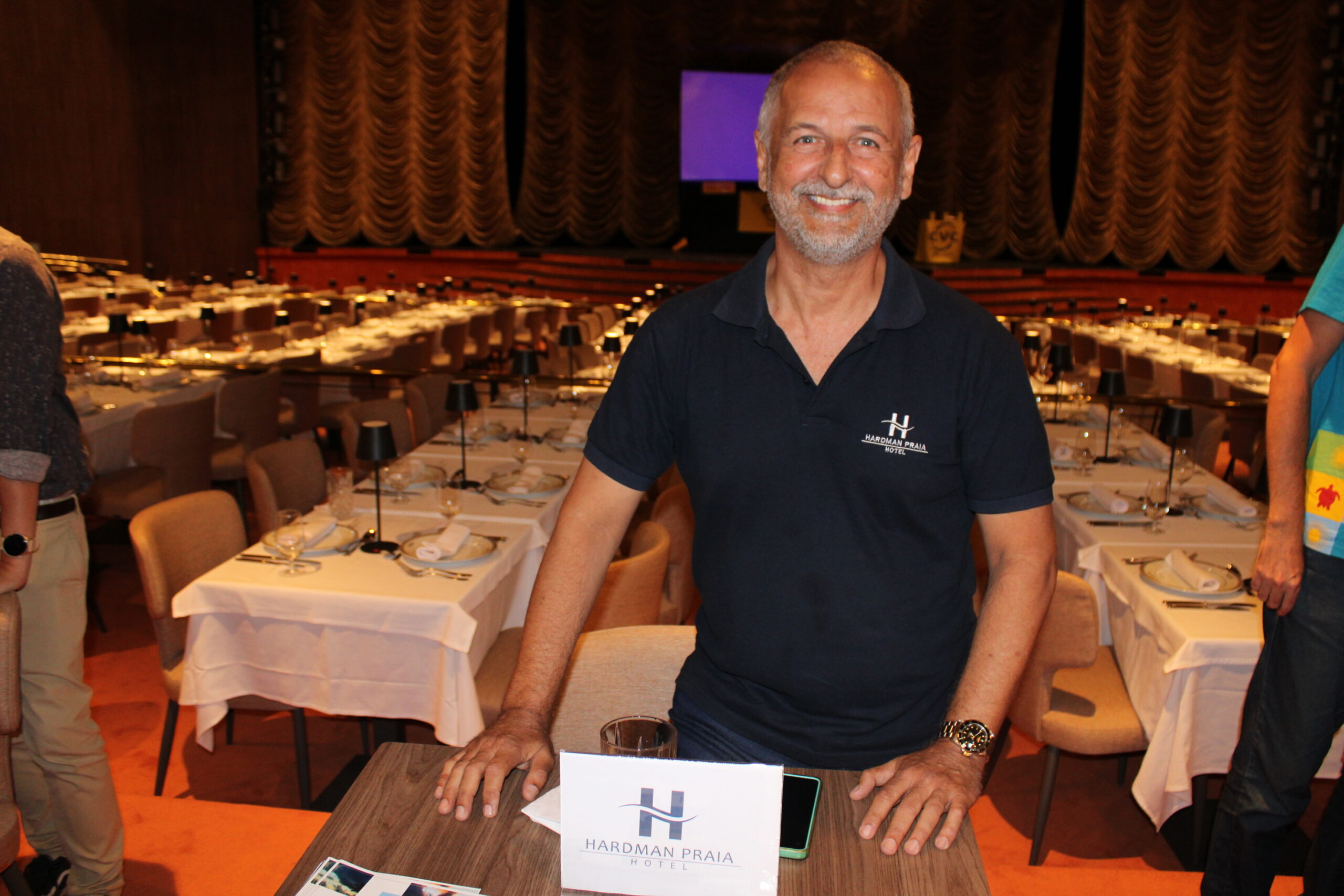 Mário Gomes, representante Comercial do Hardman Praia Hotel