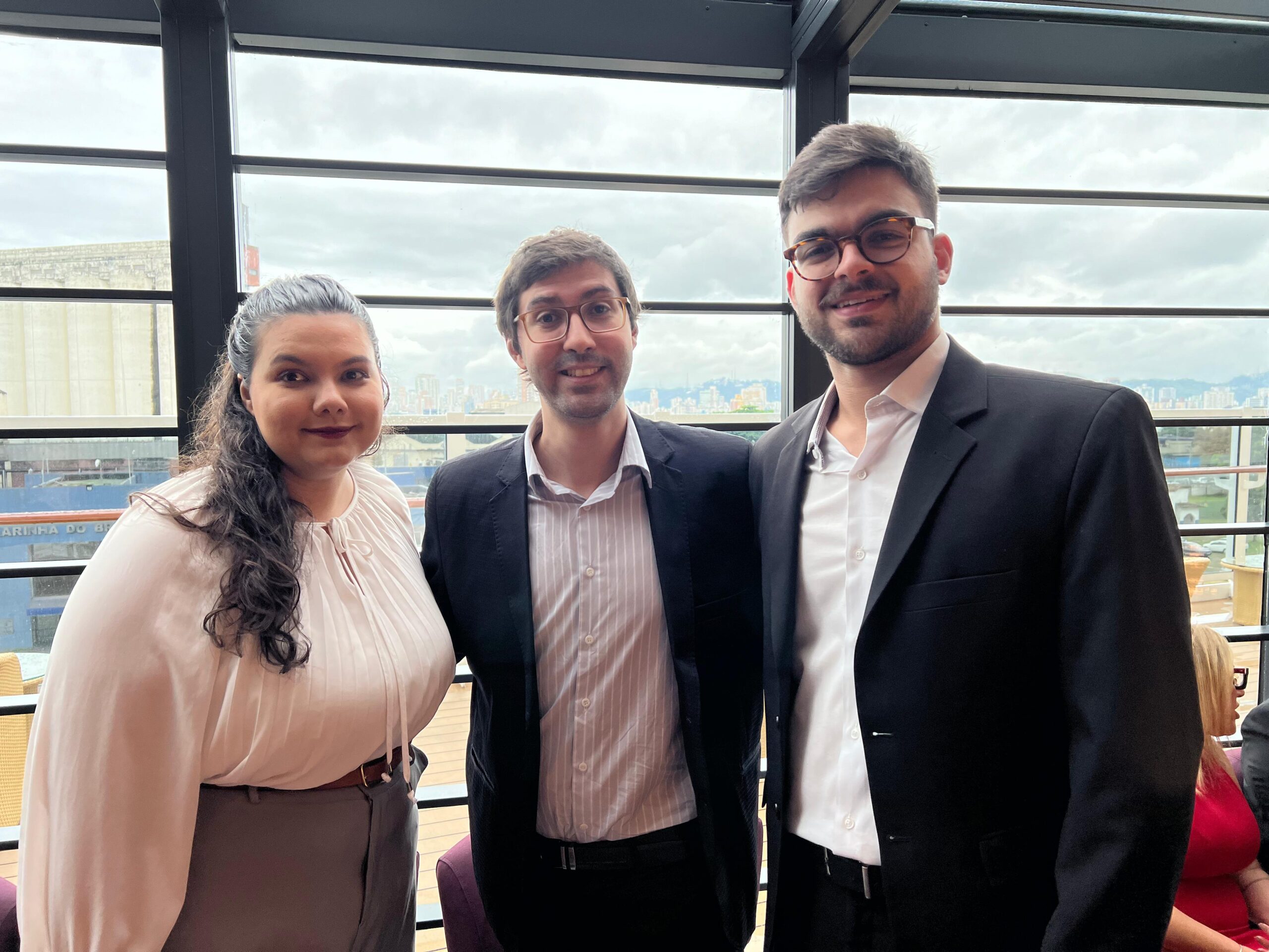 Murillo Figueiredo, Lucas de Almeida e Adrielle Gerez, da MSC