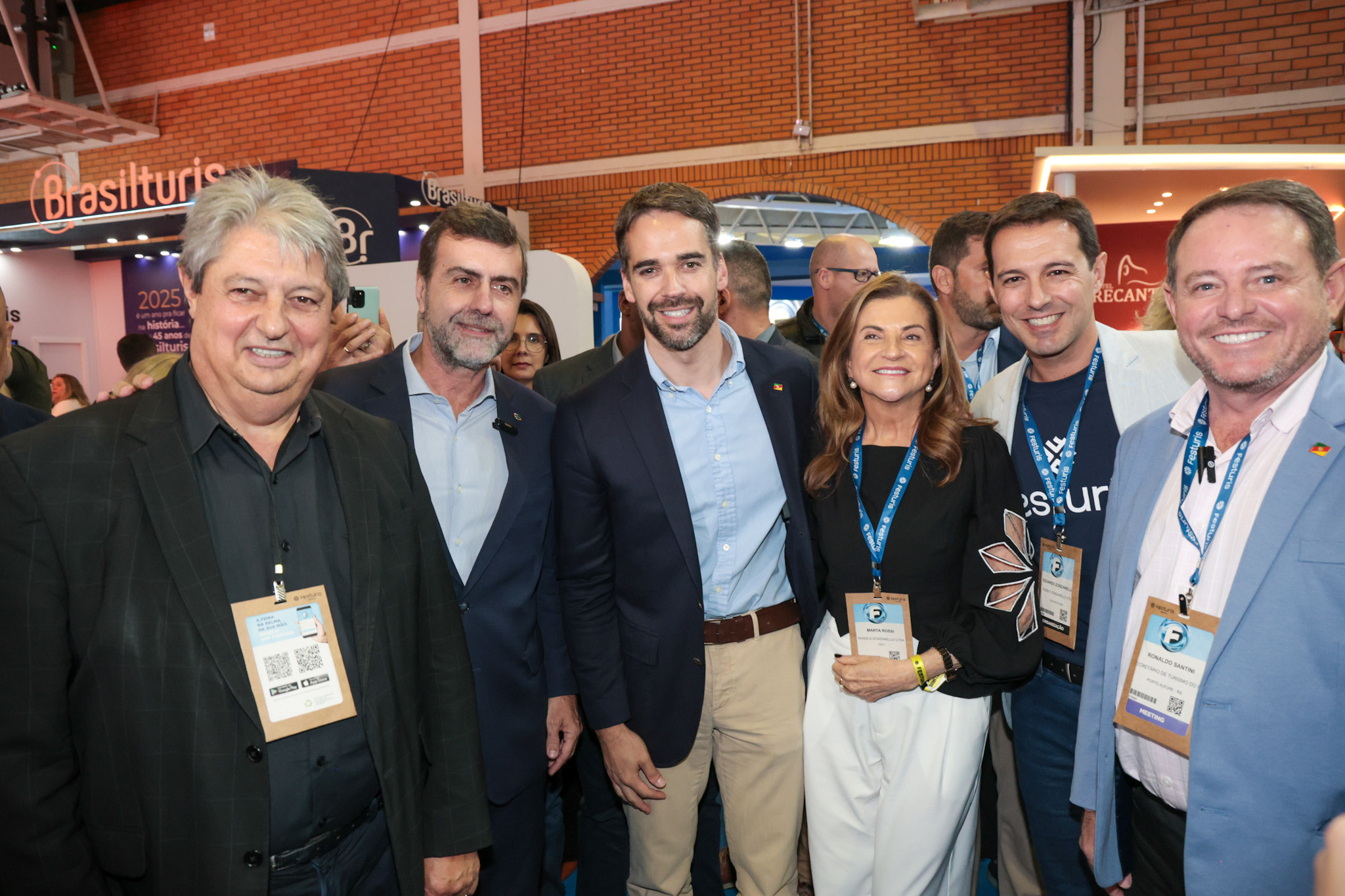 Nestor Tissot, Marcelo Freixo, Eduardo Leite, Marta Rossi, Eduardo Zorzanello e Ronaldo Santini Nestor Tissot, Marcelo Freixo, Eduardo Leite, Marta Rossi, Eduardo Zorzanello e Ronaldo Santini